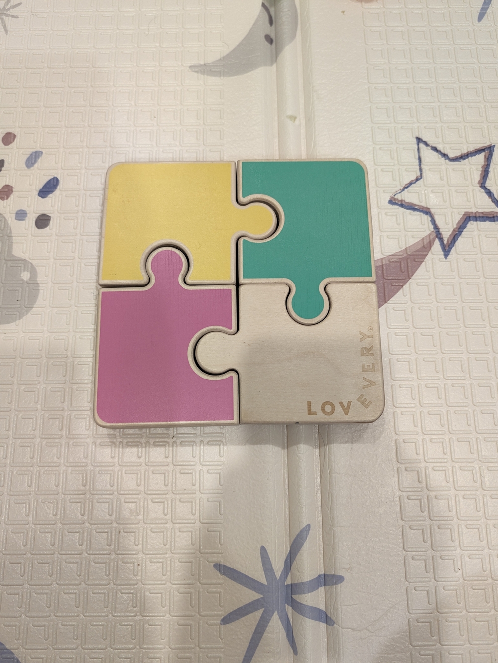 Lovevery Chunky Wooden Jigsaw Puzzle